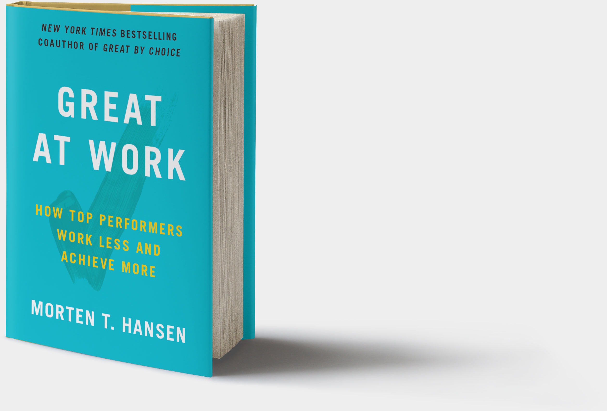 Great At Work: How Top Performers Work Less and Achieve More, Morten Hansen